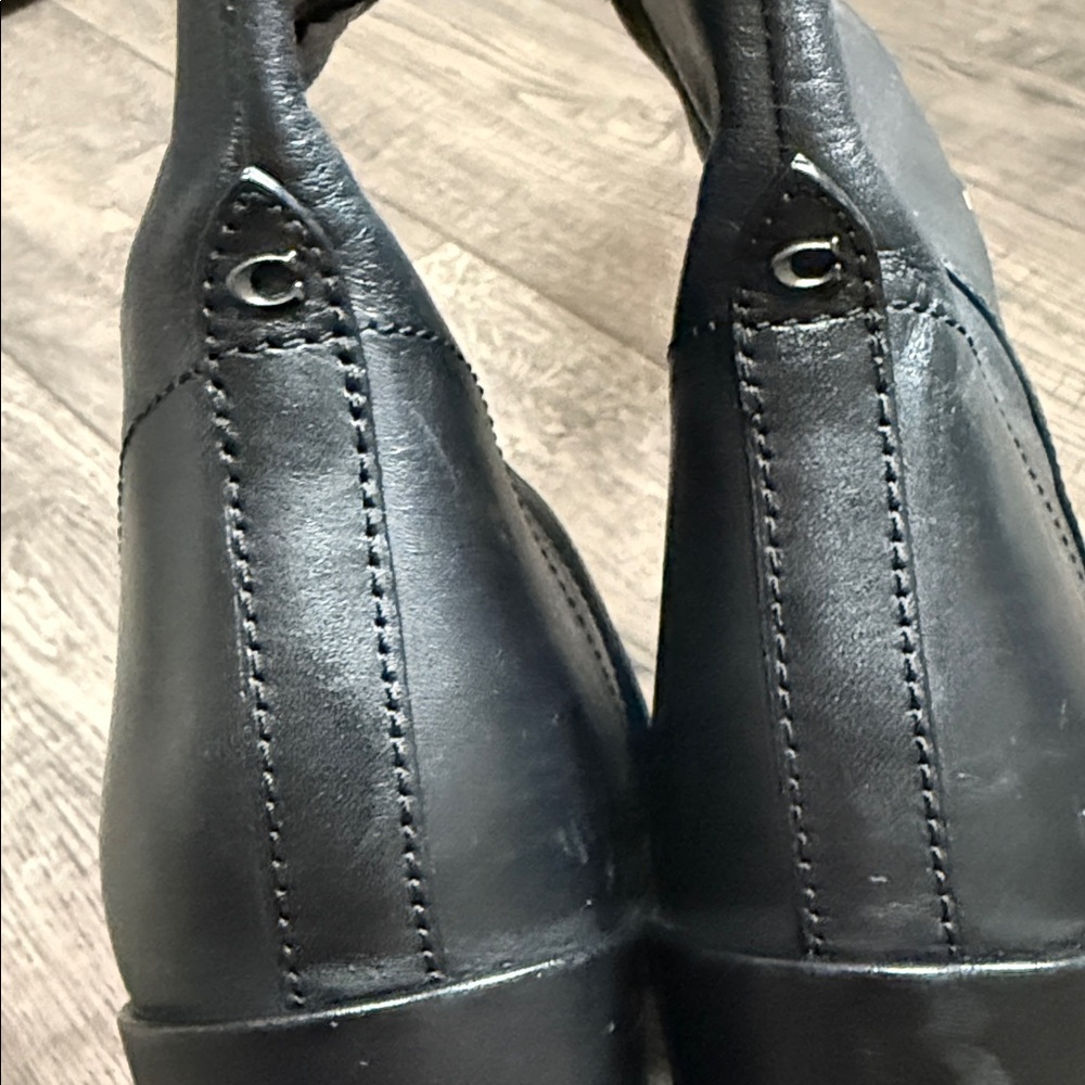 Coach Black Heeled Knee-High Boots - Picture 14 of 14